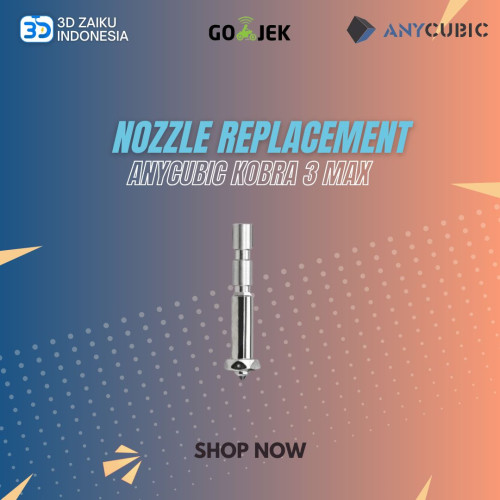 Original Anycubic Kobra 3 MAX 3D Printer Nozzle Replacement Original Anycubic Kobra 3 MAX 3D Printer Nozzle Replacement